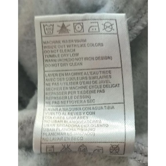 Hurley Hoodie Sweatshirt Juniors Size XL Womens Skull Crossbones Raw Edge Spello - Picture 11 of 12